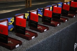 У Львові відзначили родини дев'яти загиблих військових нагородами "Хрест Героя"