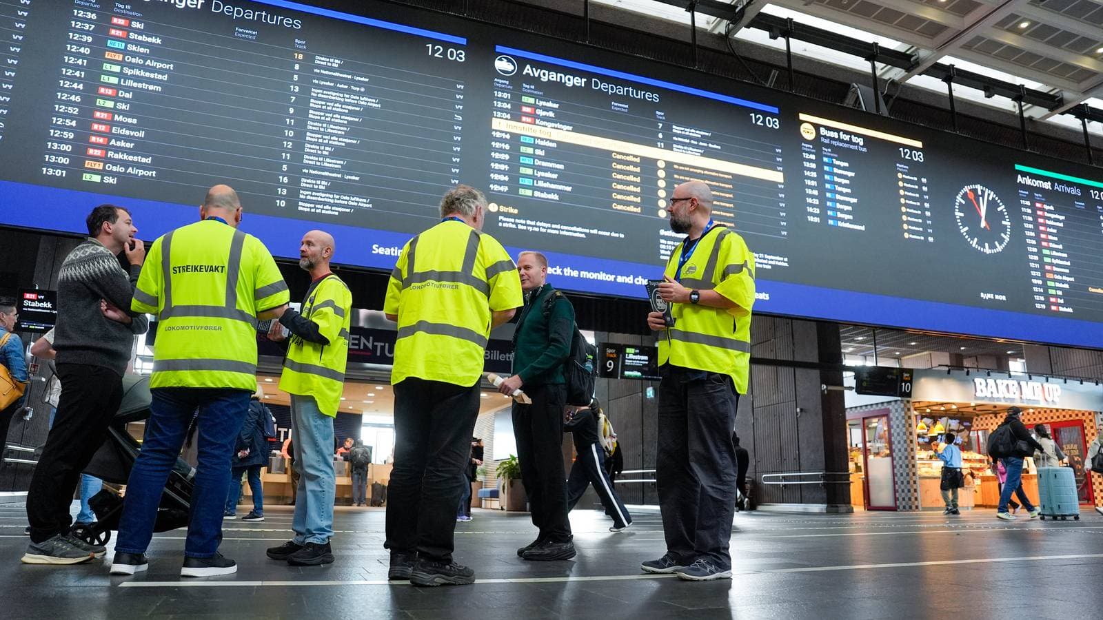 У Норвегії скасували сотні потягів через страйк залізничників