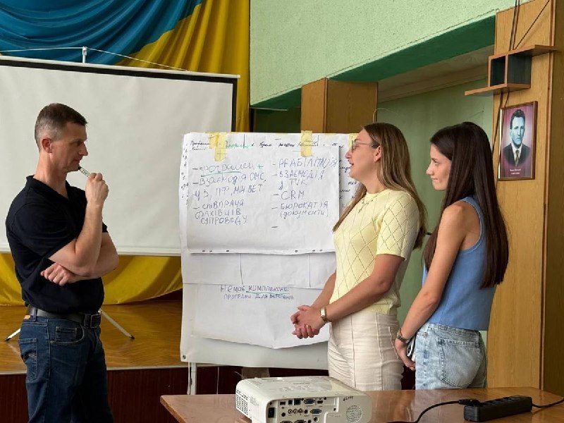 У Самборі Львівщини продовжується інформаційна кампанія на підтримку ветеранів