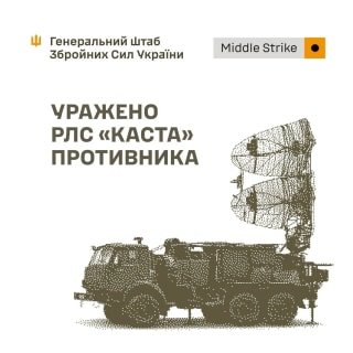 Українські військові ліквідували російську РЛС вартістю 60 мільйонів доларів у Донеччині