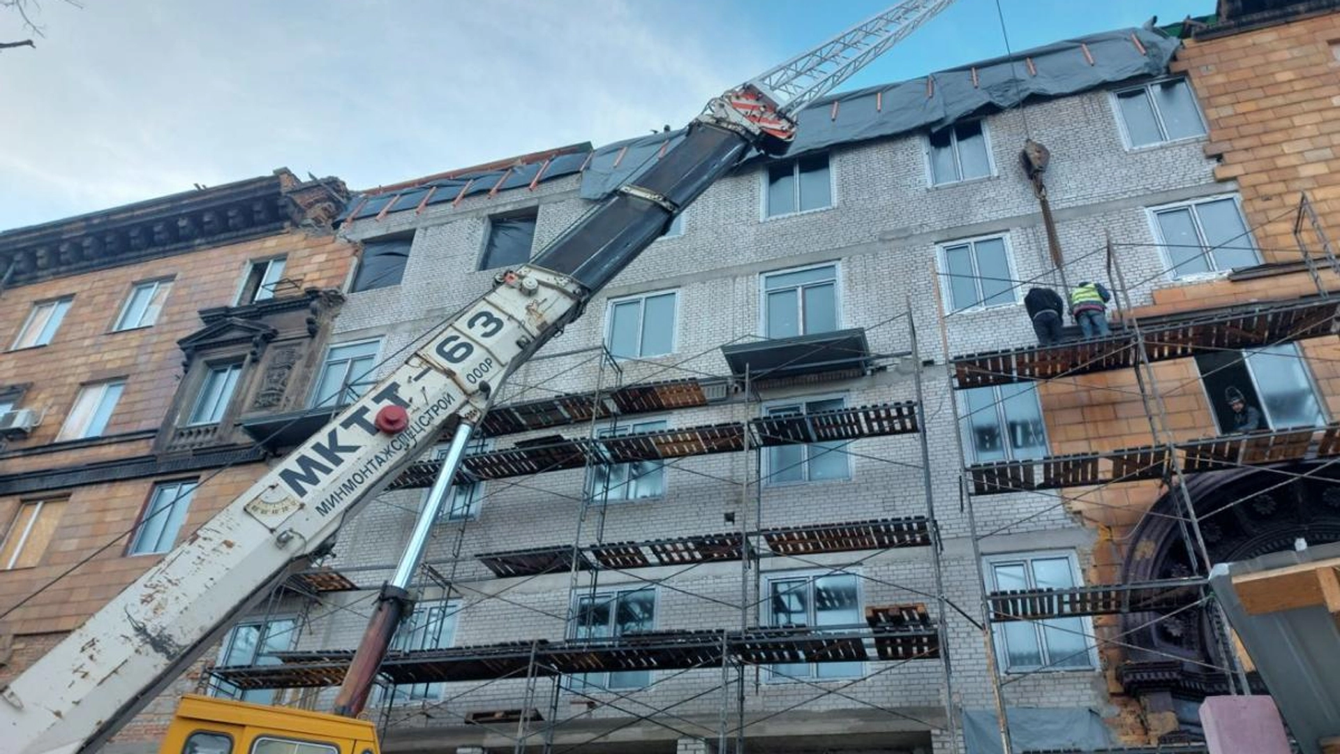 Уряд виділить 150 мільйонів гривень на відновлення житла у Запоріжжі