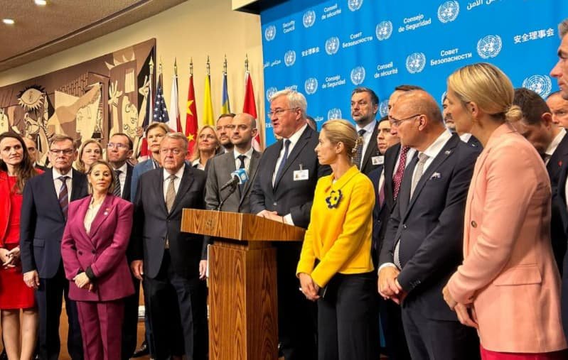 В ООН 50 країн та ЄС закликали Росію до мирного вирішення конфлікту, США утрималися від підтримки ініціативи