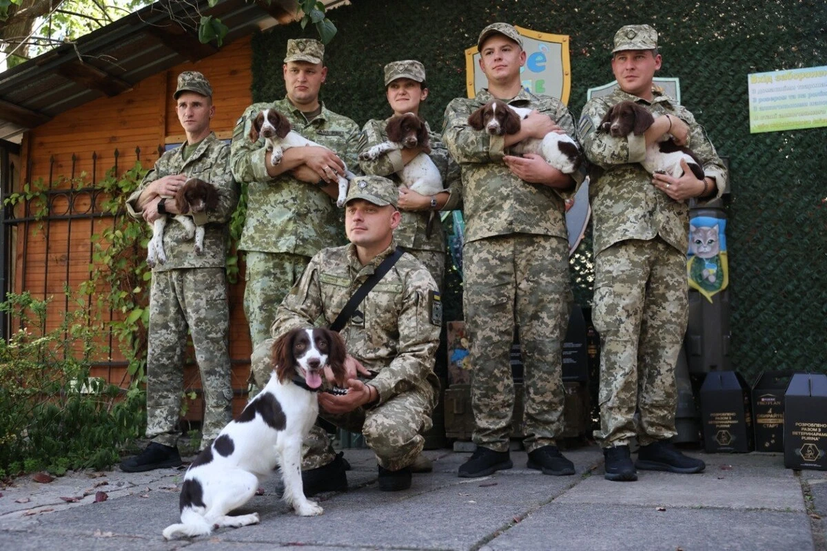 Вихованці Львівського екоцентру навчили шість собак для служби в Державній прикордонній службі України
