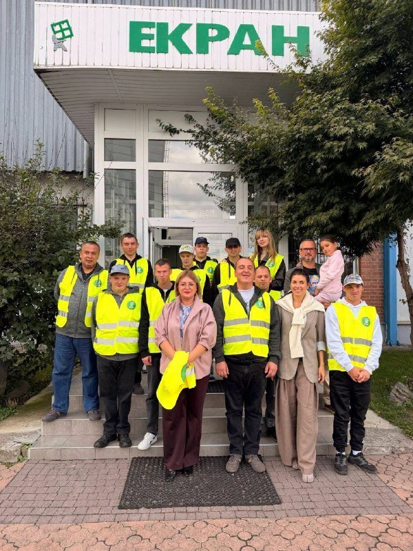 Вихованці Роздільського дитячого будинку-інтернату ознайомилися з виробництвом на підприємстві «ЕКРАН»