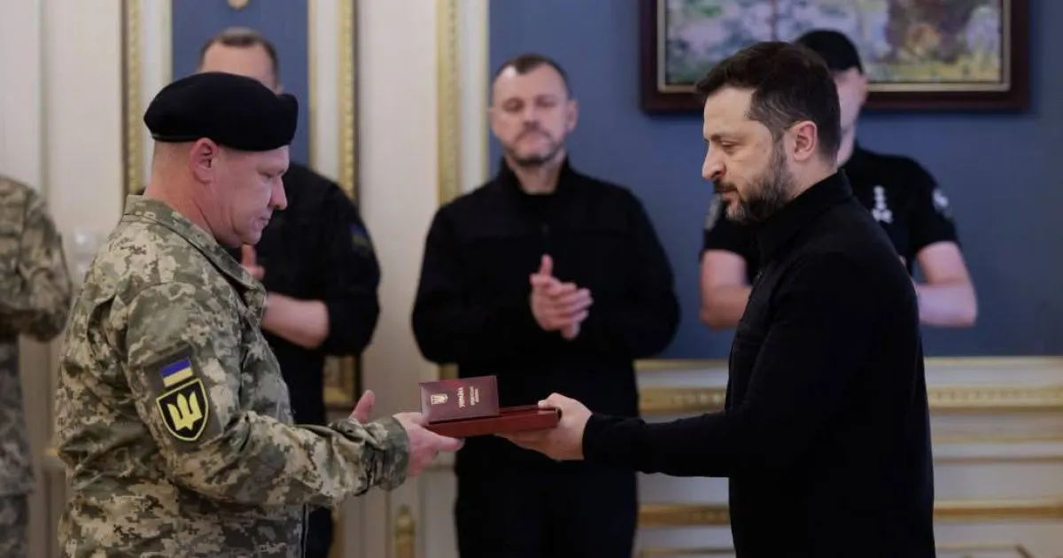 Захисник з Пустомитівської громади отримав звання повного кавалера ордена «За мужність»