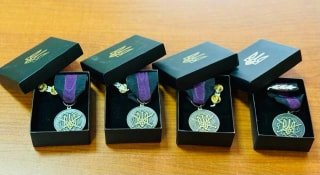 Захисників Самбірського району удостоїли медалей Міністерства оборони України
