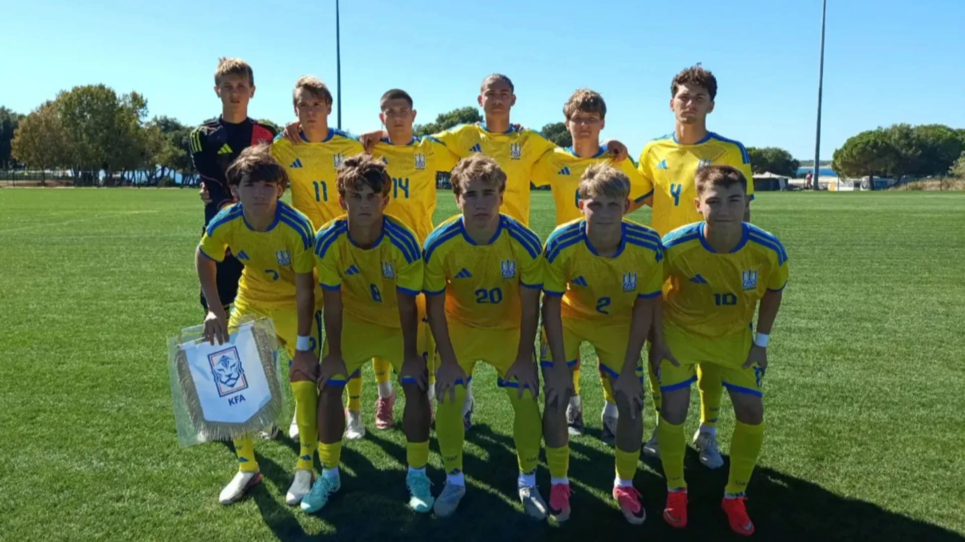 Збірна України U-17 здобула впевнену перемогу над Південною Кореєю в стартовому матчі турніру в Хорватії