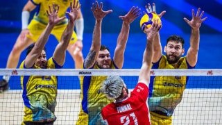 Збірна України з волейболу святкує четверту перемогу на Євро-2026