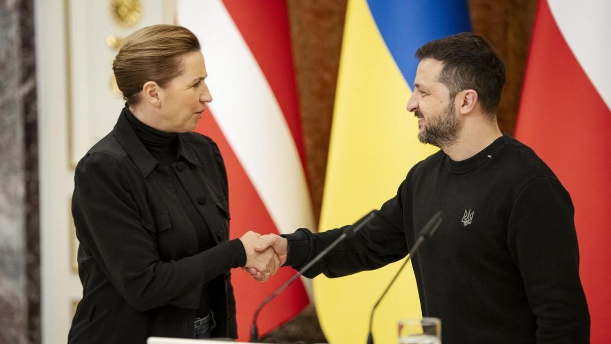 Зеленський зустрівся з прем’єркою Данії для обговорення санкцій проти Росії та перспектив оборонної співпраці
