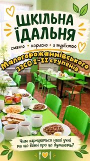 Досвід шкільного харчування в Малогорожаннівському ЗЗСО I-II ступенів: продовження практик у закладах освіти Стрийщини
