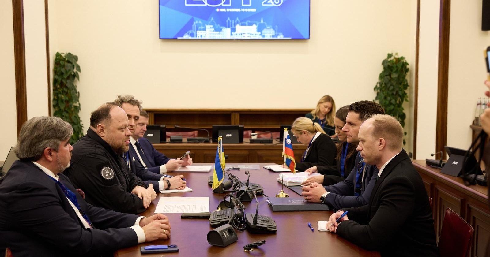 Голова парламенту Словенії запевнив у підтримці України на шляху до вступу в ЄС