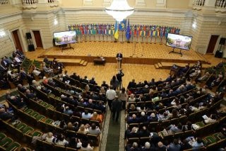 Львівський національний університет ім. Івана Франка відзначив 365-річчя, вшановуючи воїнів та нагороджуючи науковців