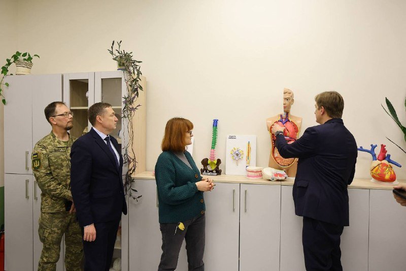 Міністр освіти і науки Андрій Бутенко відвідав Львівський Ліцей імені Героїв Крут