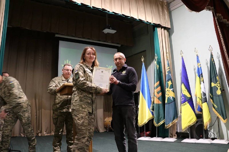 На Львівщині вшанували військовослужбовців Державної спеціальної служби транспорту з нагоди Дня захисників України