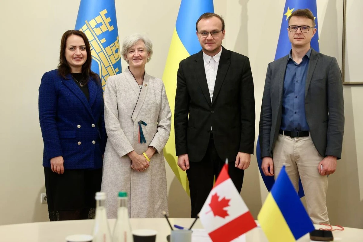 Посол Канади Тамара Мавіні відзначила важливість співпраці під час візиту до Львова та зустрічі з міською владою
