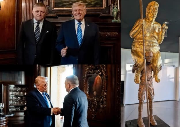 Роберт Фіцо поділився своїми враженнями від виступу оголеного Дональда Трампа в Європарламенті