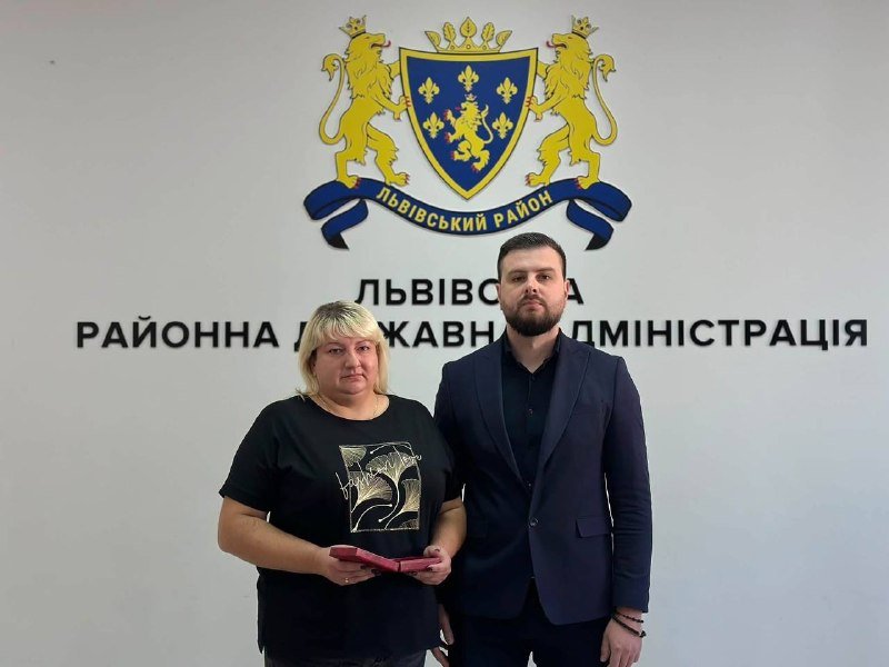 Родинам загиблих захисників Львівського району вручили державні та відомчі нагороди