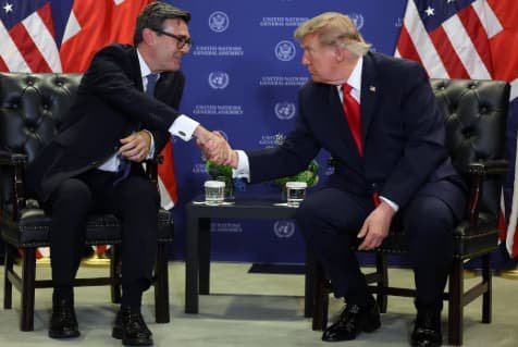 Трамп високо оцінив зусилля Британії у розвитку буріння в Північному морі