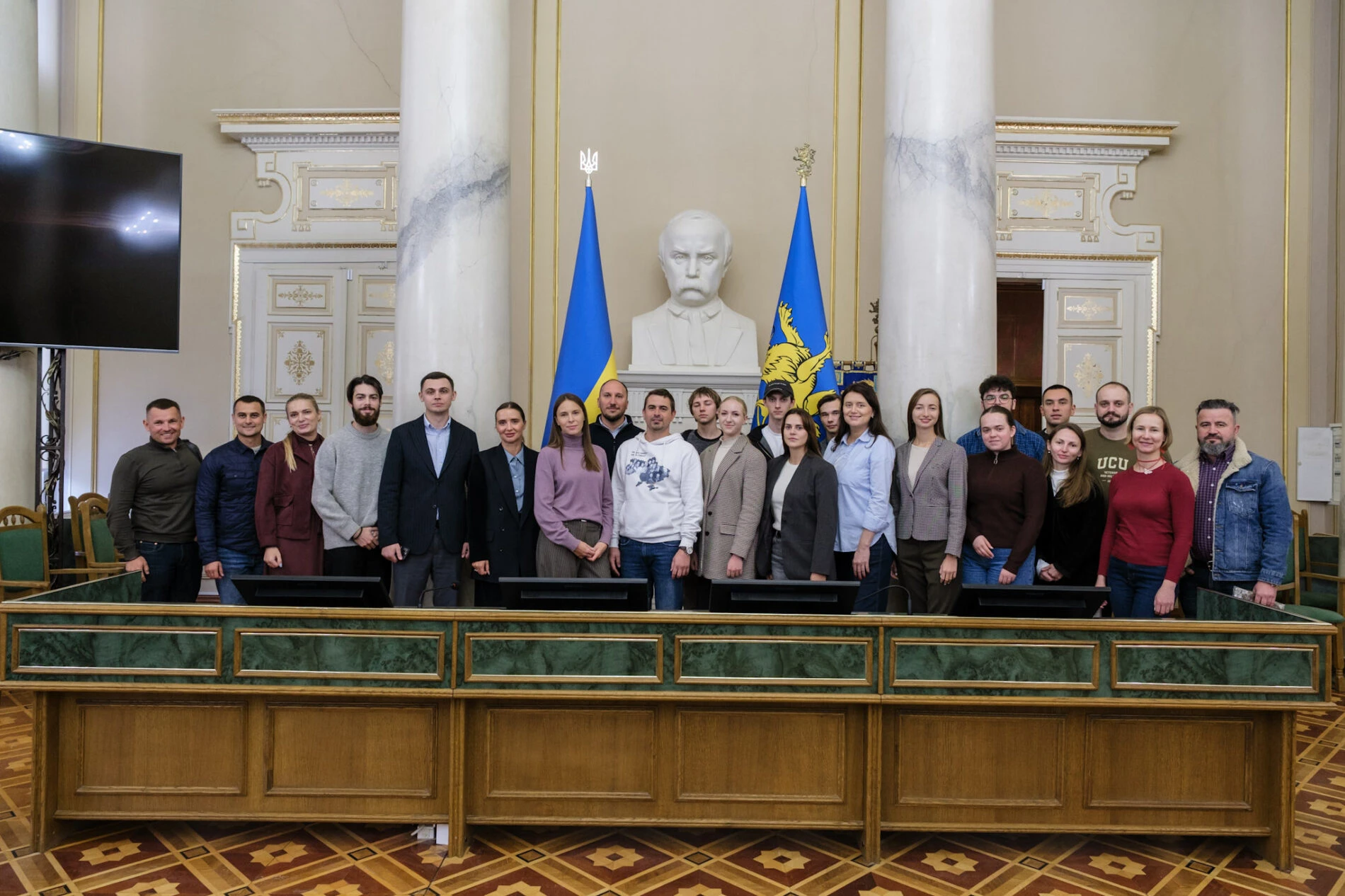 У Львівській обласній раді пройшла зустріч із магістрантами УКУ з шести регіонів України