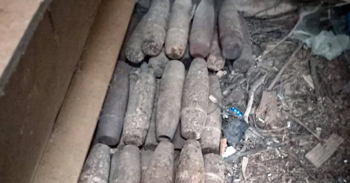 У Львівській області під час прибирання сараю виявили 28 снарядів