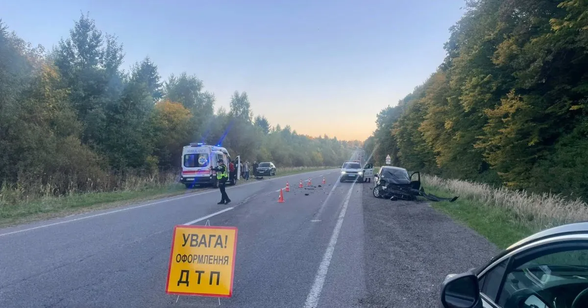 У Львівській області внаслідок аварії за участю Toyota та Audi травмувалися четверо осіб, зокрема двоє дітей