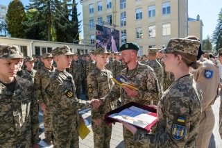 У Львові 209 першокурсників-крутян склали присягу на День захисників і захисниць України