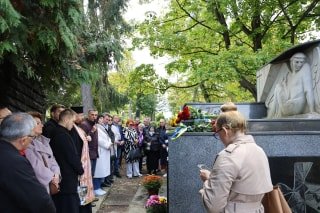 У Львові на Личаківському цвинтарі вшанували пам'ять Володимира Патика до його 100-річчя