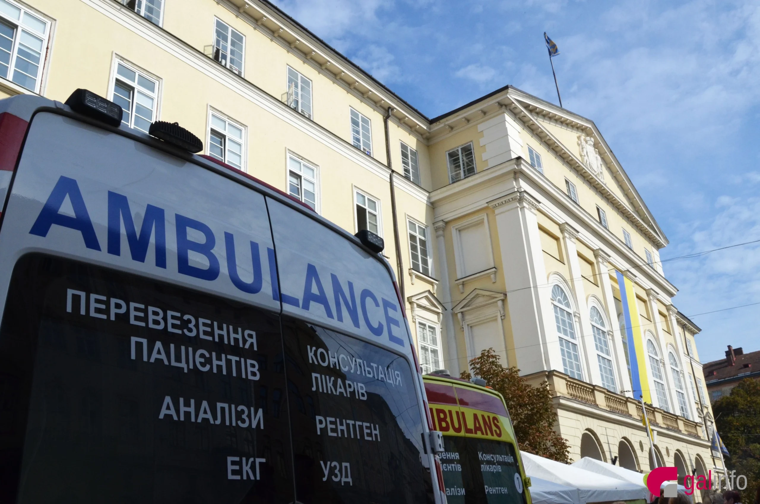 У Львові розпочато безкоштовні обстеження у медичних наметах біля дому для жителів міста