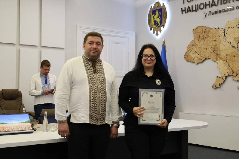 У Львові відзначили працівників поліції до Дня захисників і захисниць України