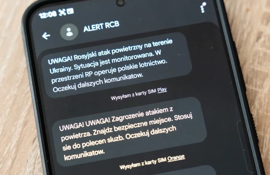 У Польщі помилково надіслали повідомлення про повітряну загрозу до неправильного воєводства