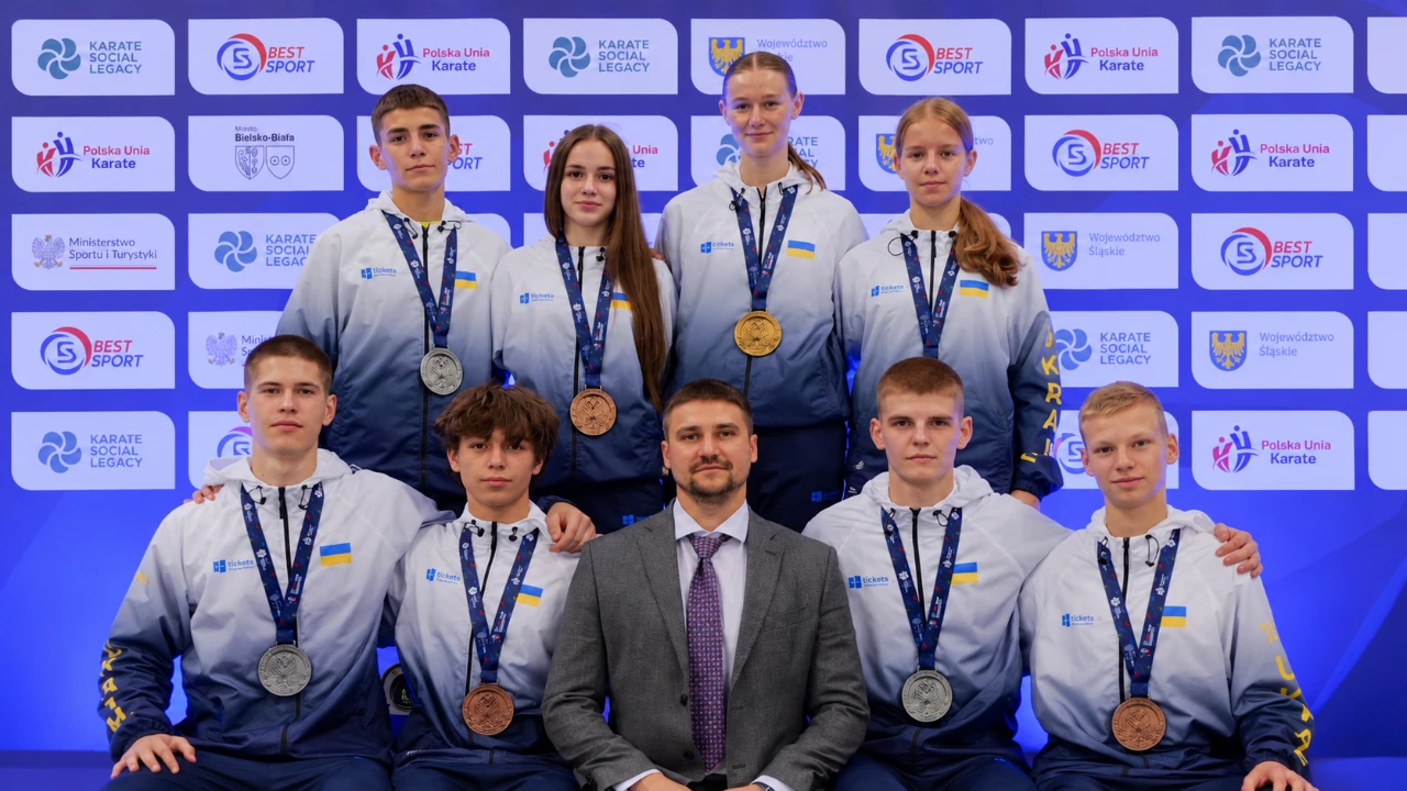 Українська молодь виборола вісім медалей на чемпіонаті світу з карате, встановивши новий рекорд