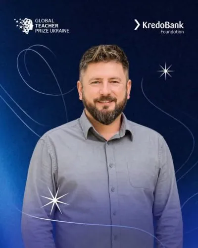 Вчитель з Винників здобув перемогу в новій номінації Global Teacher Prize Ukraine