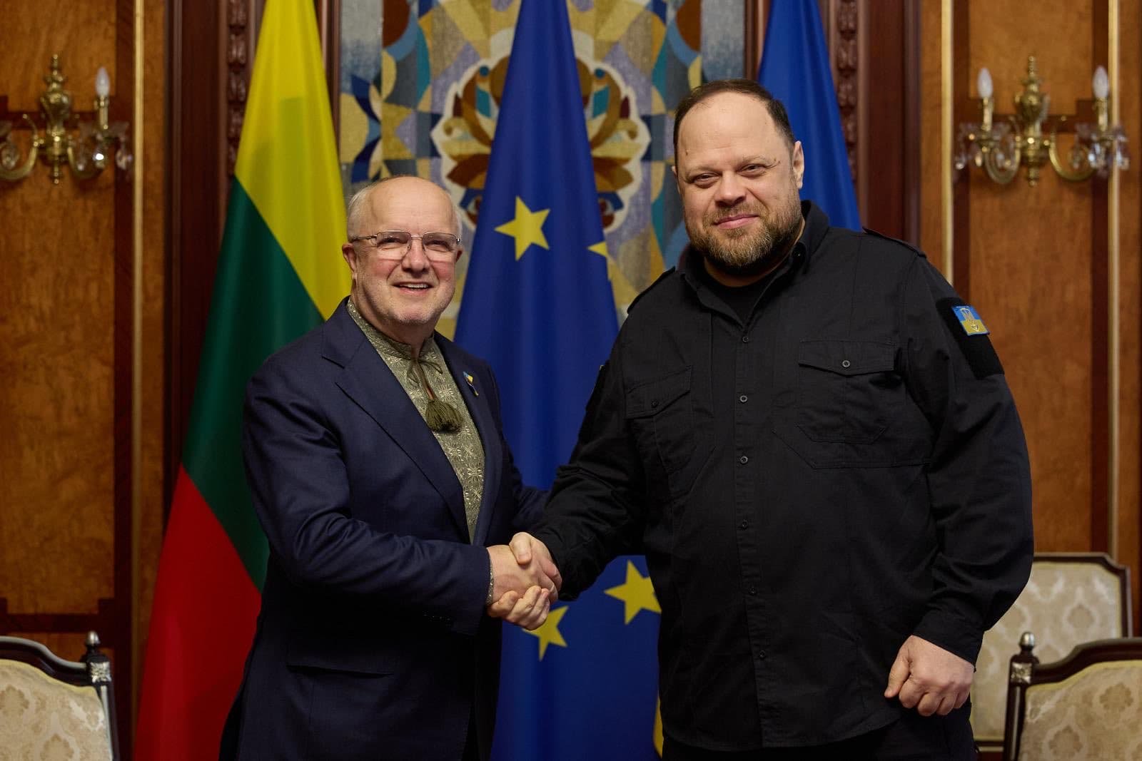 Візит спікера Сейму Литви до Києва: нові перспективи співпраці між країнами
