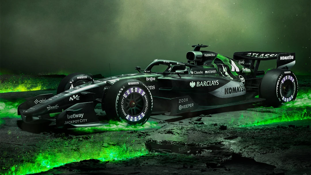 Williams презентувала демонстраційний автомобіль у стилі Доктора Дума у партнерстві з Marvel