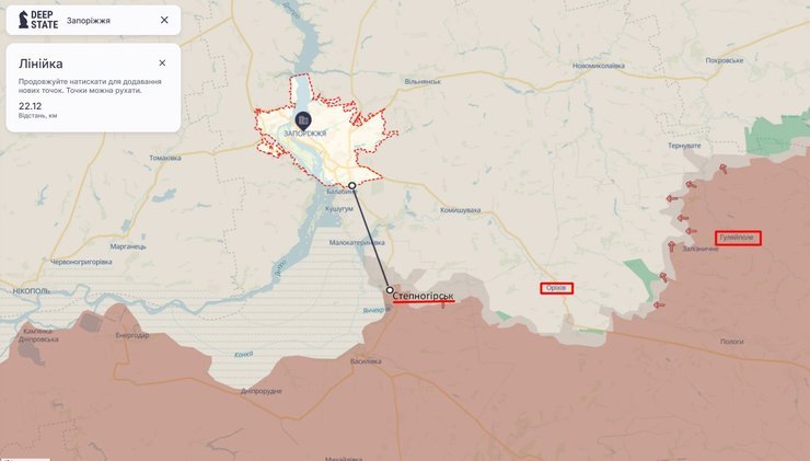 Запоріжжю загрожує нова тактика РФ: вогневий терор замість штурму