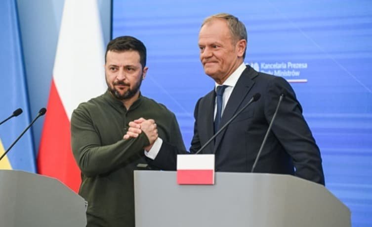 Зеленський: Відносини України та Польщі демонструють позитивну динаміку